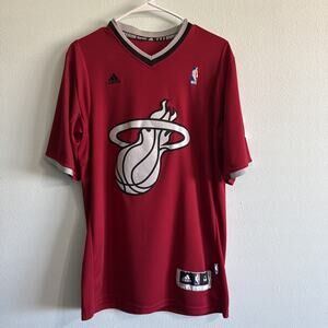 RARE Dwyane Wade - Adidas Miami Heat 2013 Christmas Day Swingman Jersey -Med